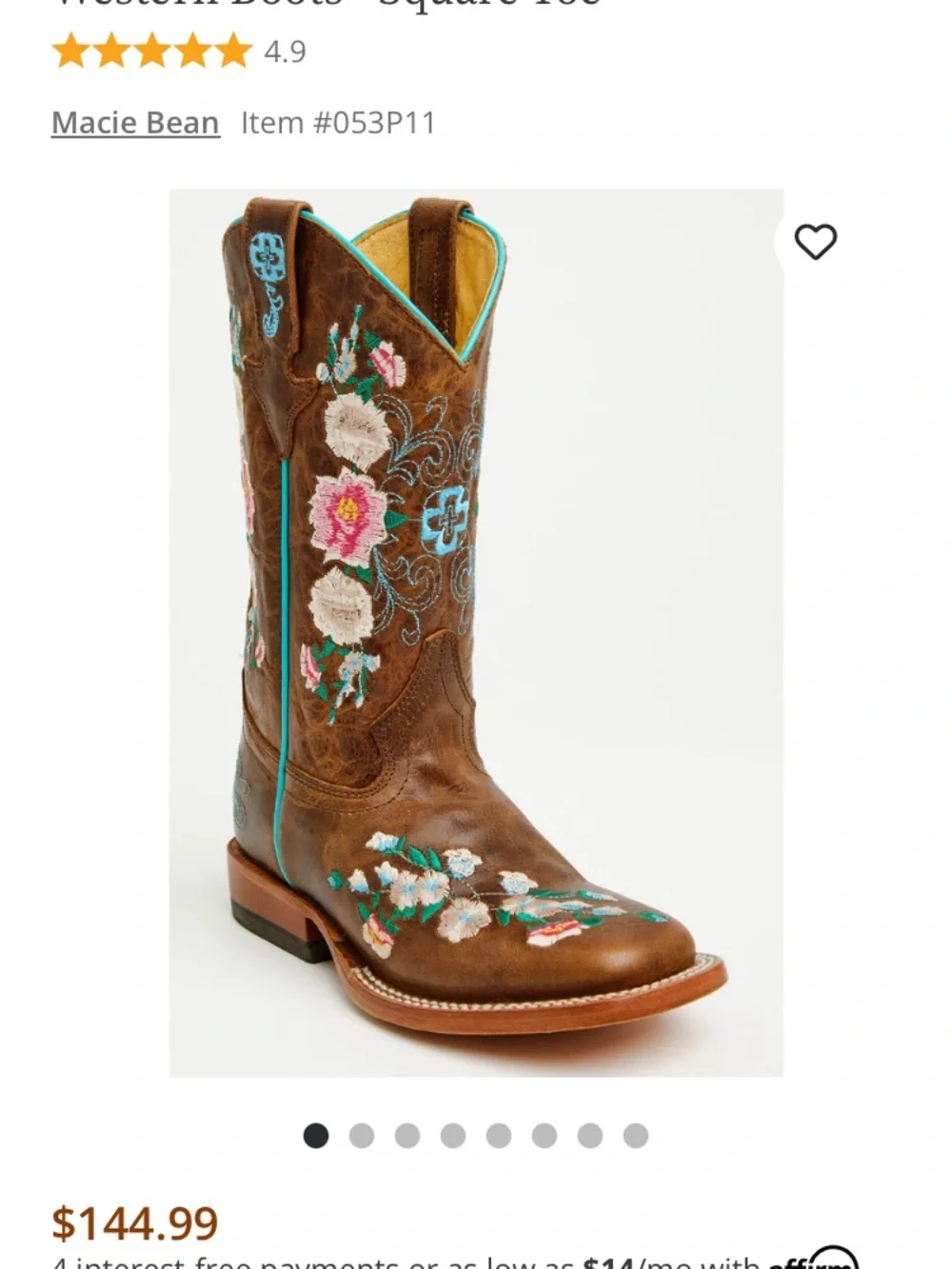 Macie Bean tan brown